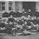George Woodruff (left); the 1897 Penn football team (via Penn)